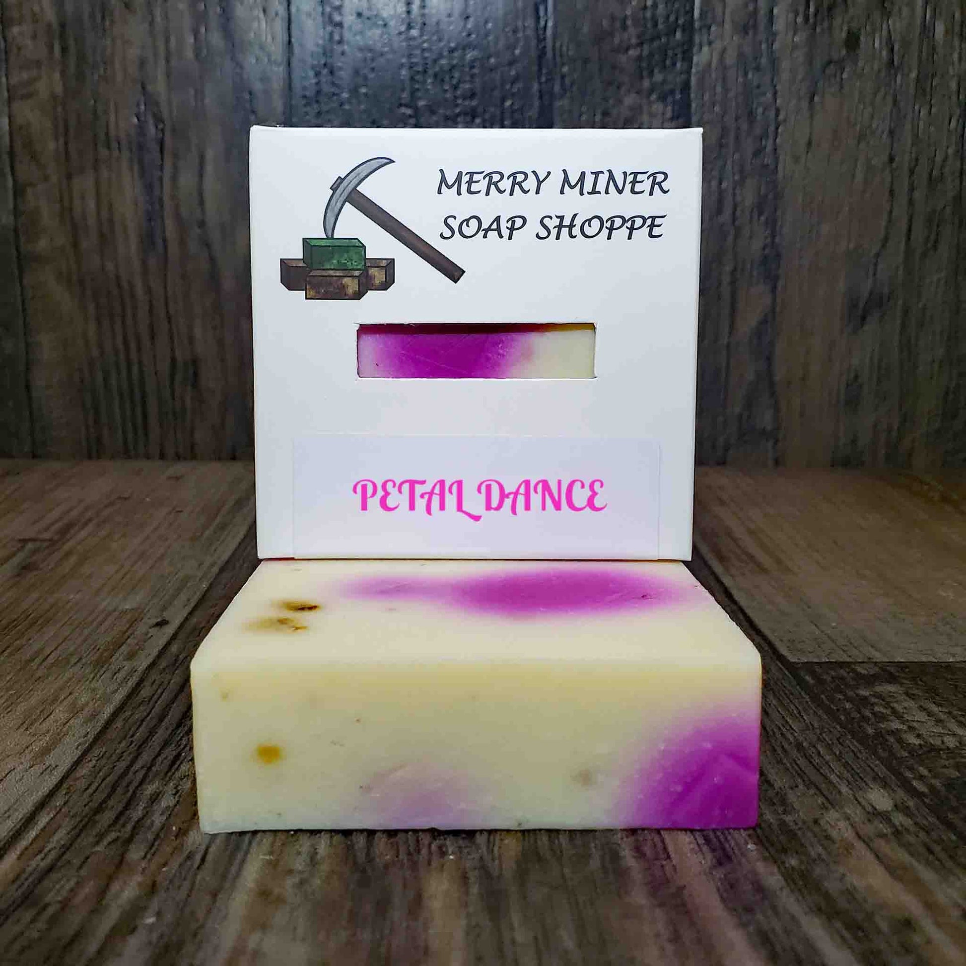 natural bar soap scented as petal dance