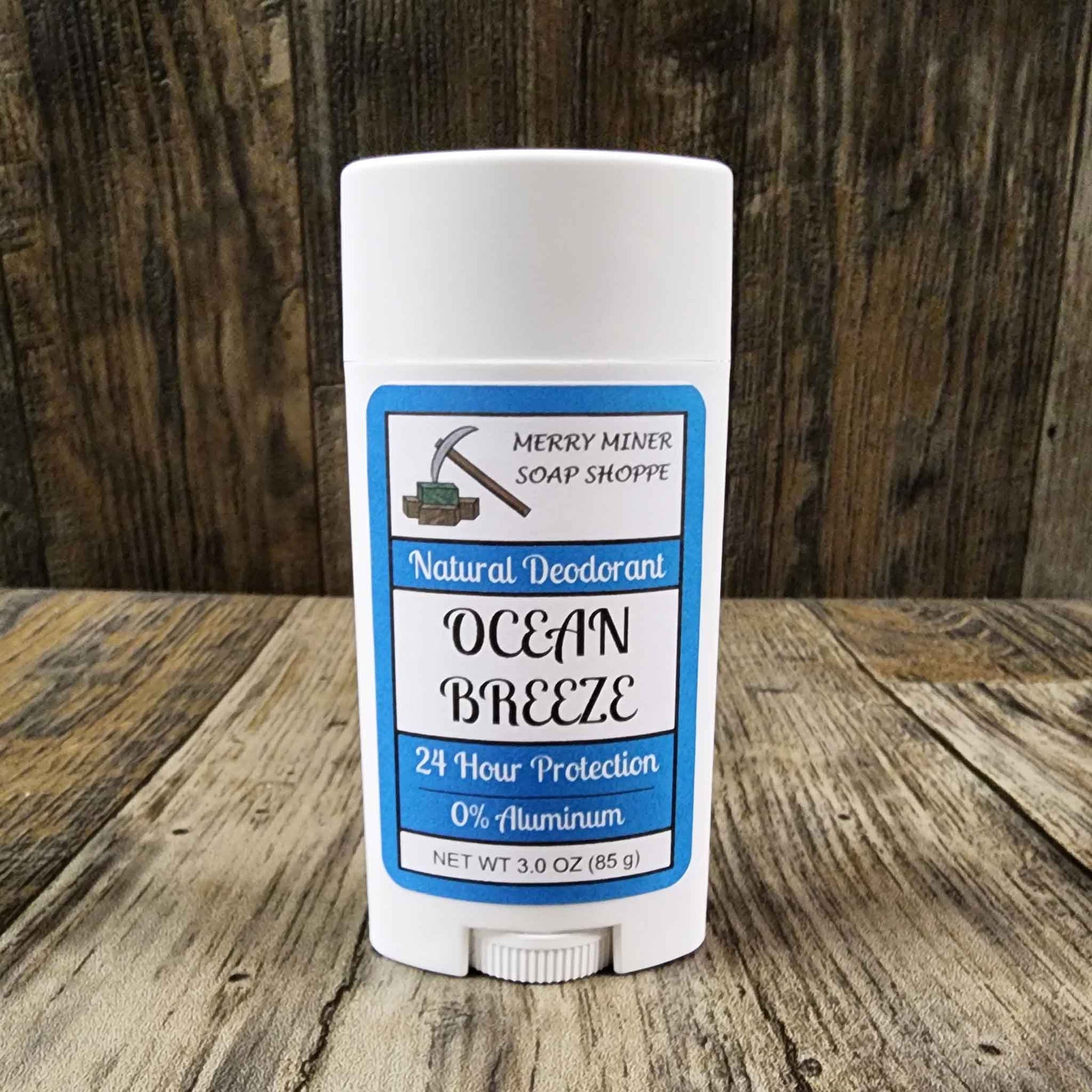 natural deodorant scented as ocean breeze